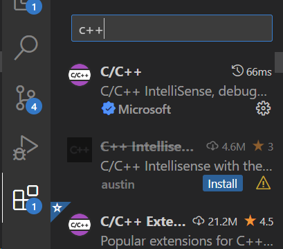 C++ extension